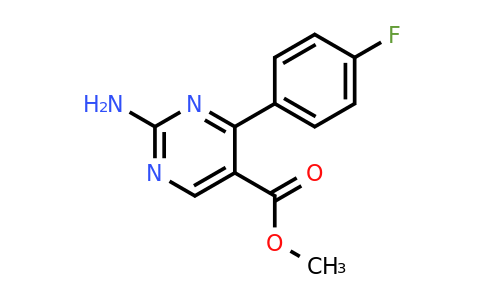 CAS 1133115-54-4 | Methyl 2-amino-4-(4-fluorophenyl)pyrimidine-5-carboxylate