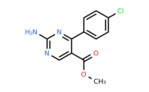 CAS 1133115-56-6 | Methyl 2-amino-4-(4-chlorophenyl)pyrimidine-5-carboxylate