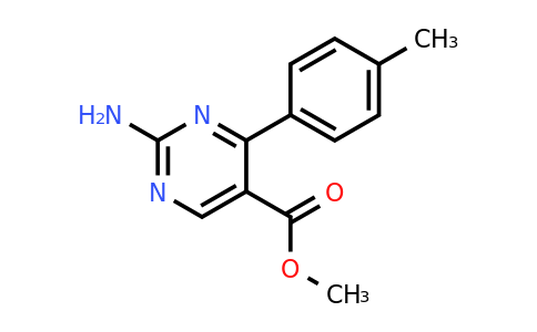 CAS 1133115-58-8 | Methyl 2-amino-4-(p-tolyl)pyrimidine-5-carboxylate