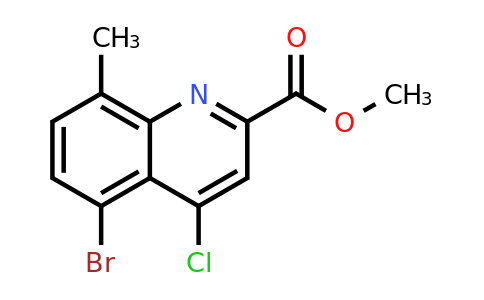 CAS 1133115-60-2 | Methyl 5-bromo-4-chloro-8-methylquinoline-2-carboxylate