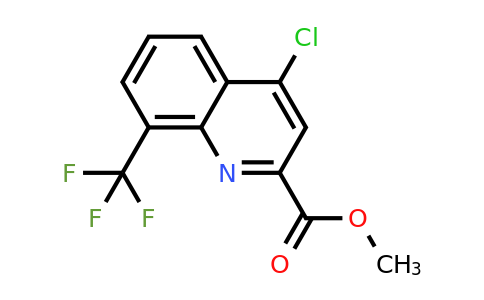 CAS 1133115-62-4 | Methyl 4-chloro-8-(trifluoromethyl)quinoline-2-carboxylate