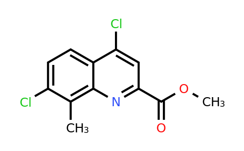 CAS 1133115-64-6 | Methyl 4,7-dichloro-8-methylquinoline-2-carboxylate