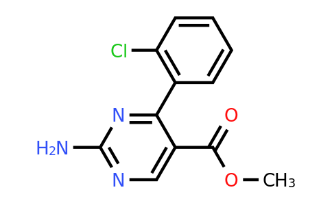 CAS 1133115-68-0 | Methyl 2-amino-4-(2-chlorophenyl)pyrimidine-5-carboxylate