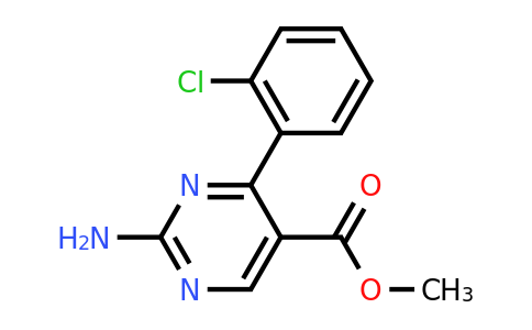Methyl 2-amino-4-(2-chlorophenyl)pyrimidine-5-carboxylate