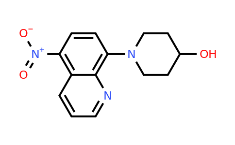 CAS 1133115-76-0 | 1-(5-Nitroquinolin-8-yl)piperidin-4-ol