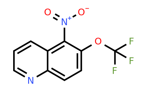 CAS 1133115-83-9 | 5-Nitro-6-(trifluoromethoxy)quinoline