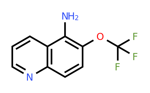 CAS 1133115-85-1 | 6-(Trifluoromethoxy)quinolin-5-amine