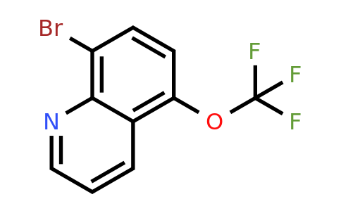 CAS 1133115-91-9 | 8-Bromo-5-(trifluoromethoxy)quinoline
