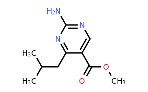 CAS 1133115-97-5 | Methyl 2-amino-4-isobutylpyrimidine-5-carboxylate
