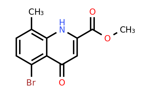 CAS 1133116-21-8 | Methyl 5-bromo-8-methyl-4-oxo-1,4-dihydroquinoline-2-carboxylate
