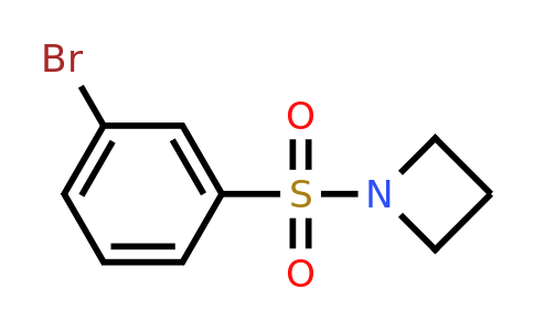 CAS 1133116-29-6 | 1-((3-Bromophenyl)sulfonyl)azetidine