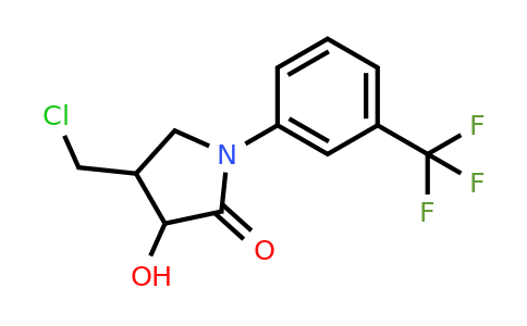CAS 113321-96-3 | 4-(Chloromethyl)-3-hydroxy-1-[3-(trifluoromethyl)phenyl]pyrrolidin-2-one