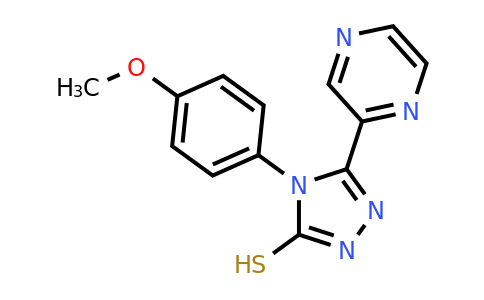 CAS 113399-94-3 | 4-(4-methoxyphenyl)-5-(pyrazin-2-yl)-4H-1,2,4-triazole-3-thiol
