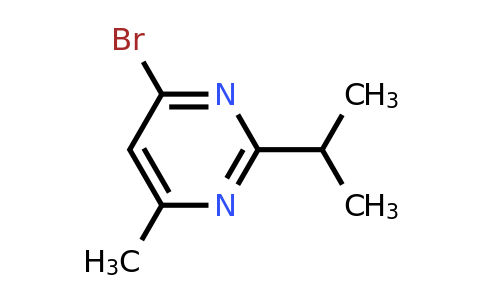 CAS 1134263-20-9 | 4-bromo-6-methyl-2-(propan-2-yl)pyrimidine