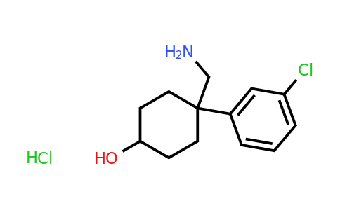 CAS 1134334-03-4 | 4-(Aminomethyl)-4-(3-chlorophenyl)cyclohexanol hydrochloride