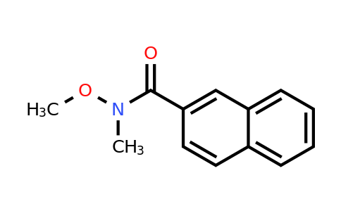 CAS 113443-62-2 | N-methoxy-N-methylnaphthalene-2-carboxamide