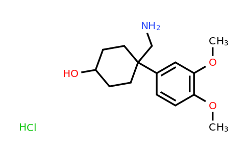 CAS 1134448-58-0 | 4-(Aminomethyl)-4-(3,4-dimethoxyphenyl)cyclohexanol hydrochloride