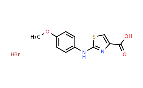 CAS 1134600-62-6 | 2-((4-Methoxyphenyl)amino)thiazole-4-carboxylic acid hydrobromide