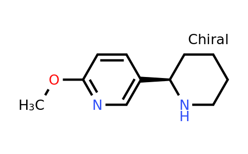 CAS 1134621-24-1 | (R)-2-Methoxy-5-(piperidin-2-yl)pyridine