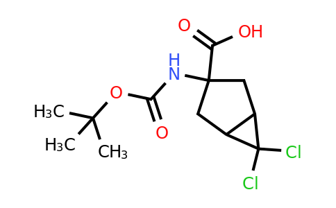 CAS 1134759-39-9 | 3-(Boc-amino)-6,6-dichlorobicyclo[3.1.0]hexane-3-carboxylic acid