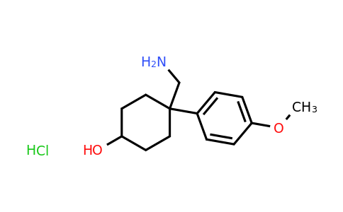 4-(Aminomethyl)-4-(4-methoxyphenyl)cyclohexanol hydrochloride