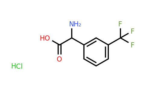 CAS 1134915-25-5 | 2-Amino-2-(3-(trifluoromethyl)phenyl)acetic acid hydrochloride