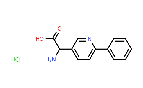 CAS 1134915-37-9 | 2-Amino-2-(6-phenylpyridin-3-YL)acetic acid hydrochloride