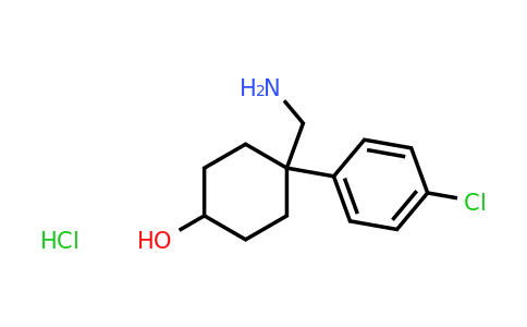 CAS 1134951-04-4 | 4-(Aminomethyl)-4-(4-chlorophenyl)cyclohexanol hydrochloride