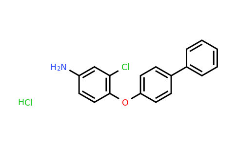CAS 1135066-56-6 | 4-([1,1'-Biphenyl]-4-yloxy)-3-chloroaniline hydrochloride