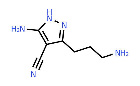 CAS 113513-27-2 | 5-amino-3-(3-aminopropyl)-1H-pyrazole-4-carbonitrile