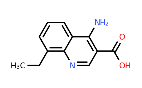 CAS 113515-74-5 | 4-Amino-8-ethylquinoline-3-carboxylic acid
