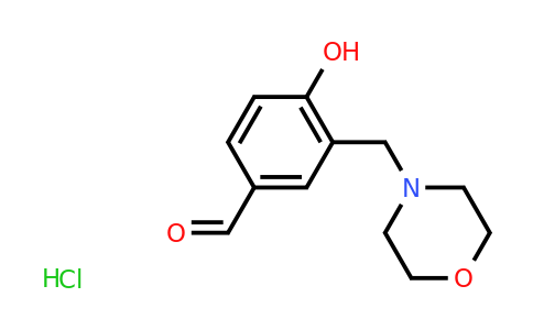 CAS 1135221-62-3 | 4-hydroxy-3-[(morpholin-4-yl)methyl]benzaldehyde hydrochloride