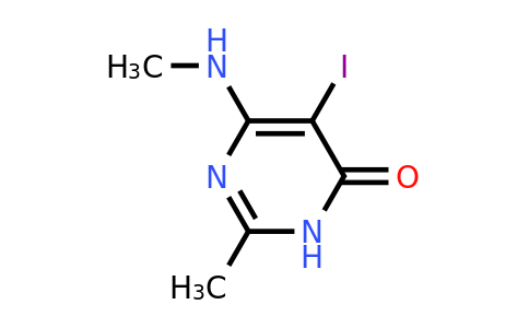 CAS 1135283-16-7 | 5-Iodo-2-methyl-6-(methylamino)pyrimidin-4(3H)-one