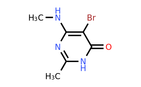 CAS 1135283-28-1 | 5-Bromo-2-methyl-6-(methylamino)pyrimidin-4(3H)-one
