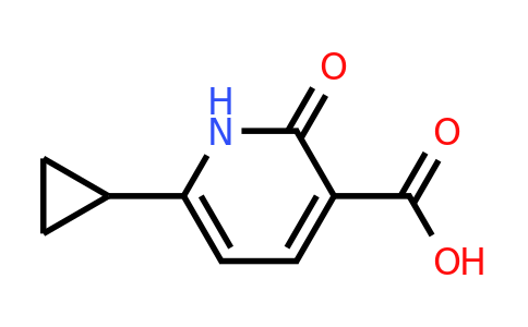 CAS 1135283-67-8 | 6-Cyclopropyl-2-oxo-1,2-dihydropyridine-3-carboxylic acid
