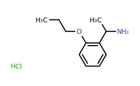 CAS 1135292-86-2 | 1-(2-Propoxyphenyl)ethanamine hydrochloride