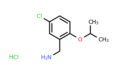 CAS 1135292-94-2 | (5-Chloro-2-isopropoxyphenyl)methanamine hydrochloride