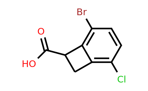 CAS 1135490-73-1 | 5-bromo-2-chloro-bicyclo[4.2.0]octa-1,3,5-triene-7-carboxylic acid