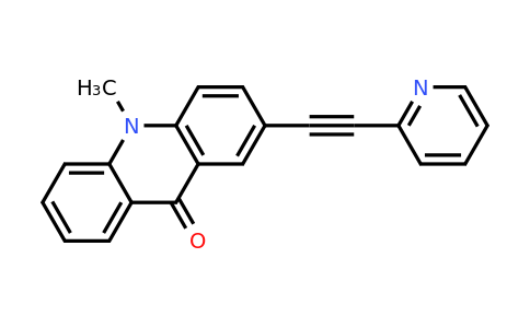 CAS 1135697-22-1 | 10-Methyl-2-(pyridin-2-ylethynyl)acridin-9(10H)-one