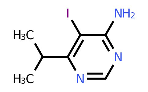 CAS 1135699-65-8 | 5-Iodo-6-isopropylpyrimidin-4-amine