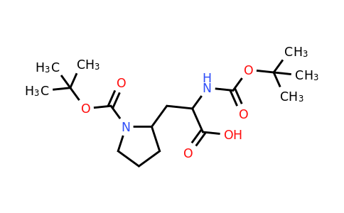 CAS 1135790-22-5 | 2-(2-Tert-butoxycarbonylamino-2-carboxy-ethyl)-pyrrolidine-1-carboxylic acid tert-butyl ester