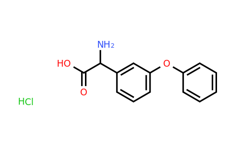 CAS 1135818-94-8 | Amino(3-phenoxyphenyl)acetic acid hydrochloride