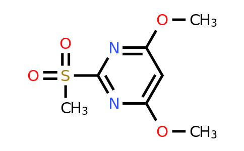 CAS 113583-35-0 | 2-methanesulfonyl-4,6-dimethoxypyrimidine
