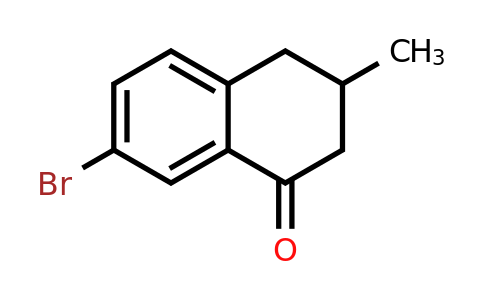CAS 1135872-16-0 | 7-bromo-3-methyl-3,4-dihydronaphthalen-1(2H)-one