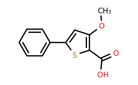 CAS 113589-49-4 | 3-Methoxy-5-phenylthiophene-2-carboxylic acid