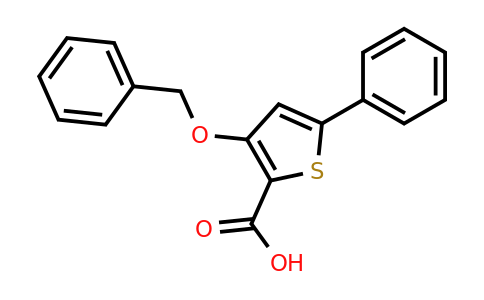 CAS 113589-51-8 | 3-(Benzyloxy)-5-phenylthiophene-2-carboxylic acid