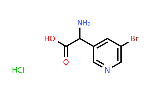 CAS 1135916-90-3 | 2-Amino-2-(5-bromopyridin-3-YL)acetic acid hydrochloride