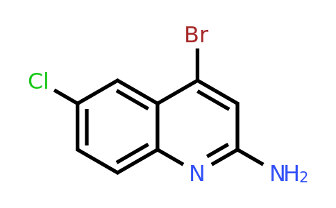 CAS 1136479-34-9 | 4-Bromo-6-chloroquinolin-2-amine