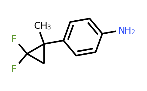 CAS 113664-76-9 | 4-(2,2-difluoro-1-methylcyclopropyl)aniline