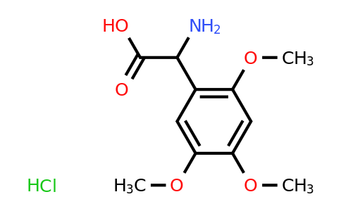 CAS 1136834-73-5 | 2-Amino-2-(2,4,5-trimethoxyphenyl)acetic acid hydrochloride
